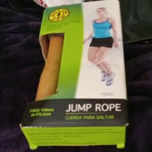 Gold Gym Green and Black Jump Rope